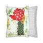 Teapot Cactus. Cushion Cover.