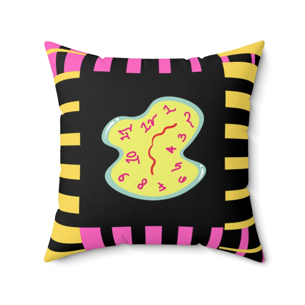 Melted Clock Cushion Cover