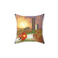 Ditmar (Dick) Jenssen - Evening Haze Cushion Cover