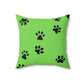 Paw Print Cushion Cover