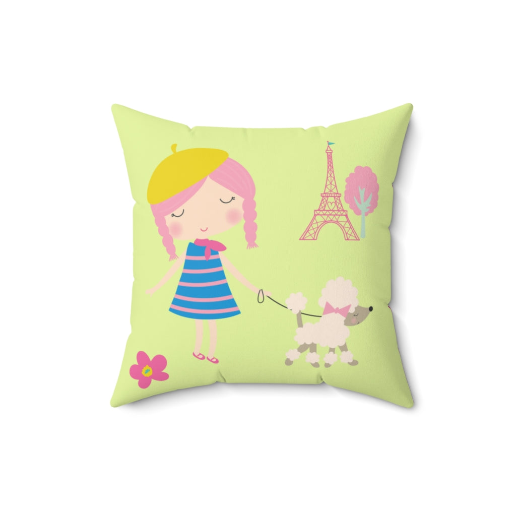 Parisian Green Cushion Cover