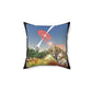 Ditmar (Dick) Jenssen - Alien Encounter Cushion Cover