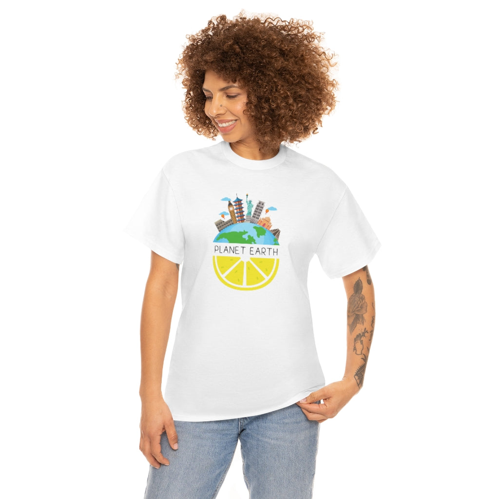 Planet Earth Unisex Heavy Cotton Tee