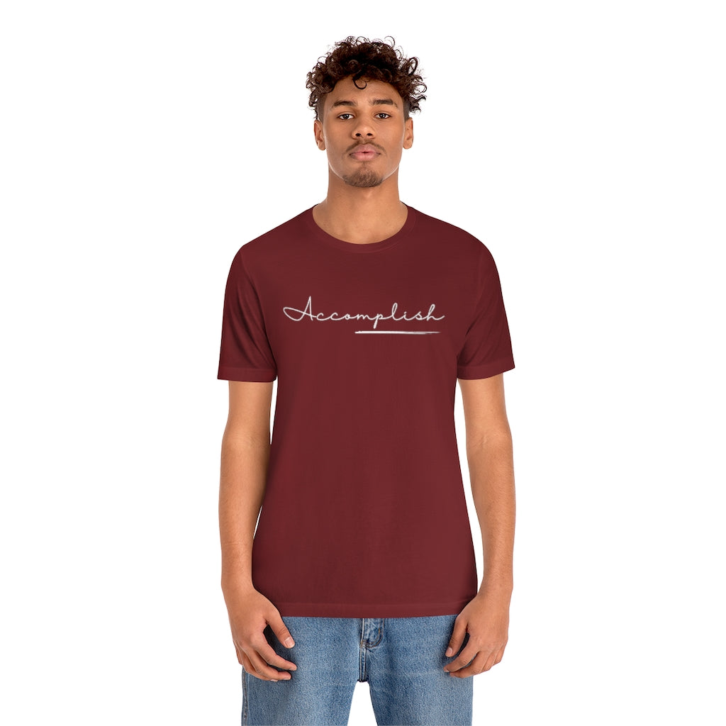 Cavendish Accomplish. Unisex Jersey Short Sleeve Tee