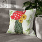 Teapot Cactus. Cushion Cover.