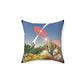 Ditmar (Dick) Jenssen - Alien Encounter Cushion Cover