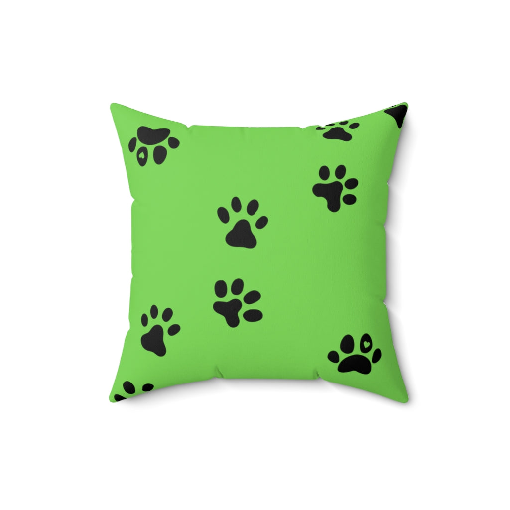 Paw Print Cushion Cover