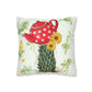 Teapot Cactus. Cushion Cover.