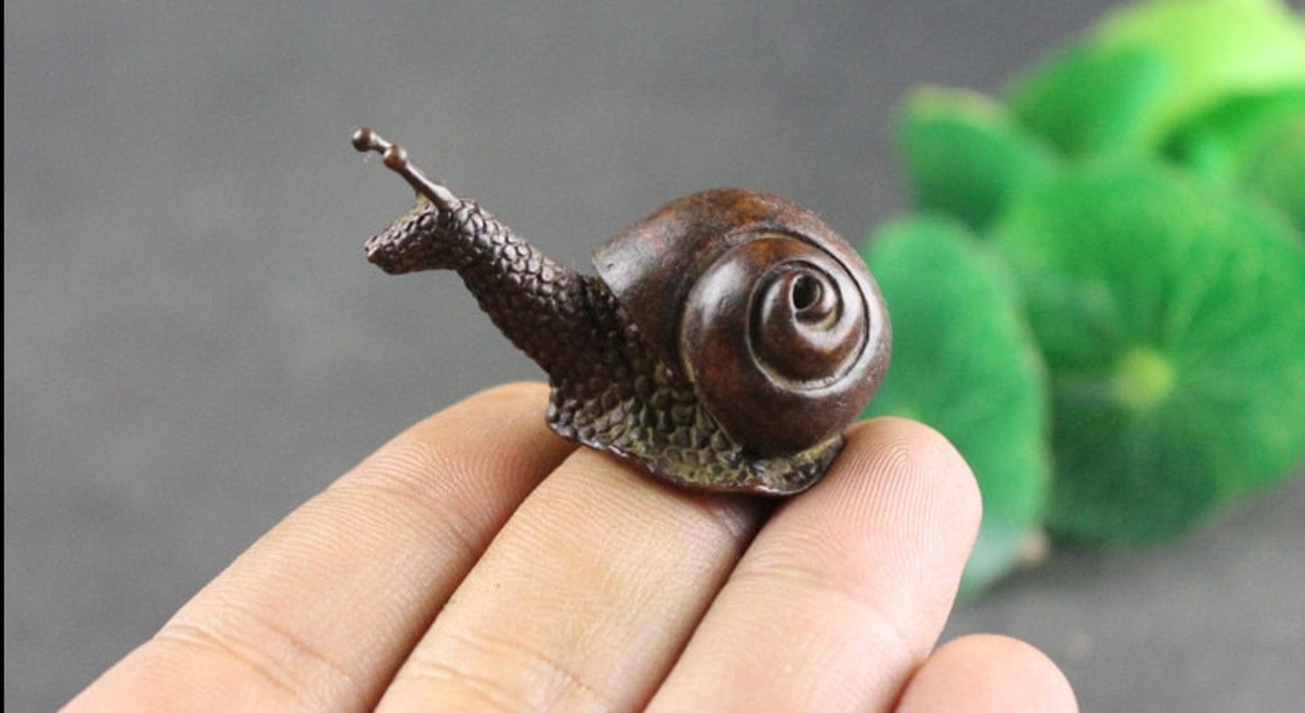 Miniature Copper Snail