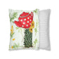 Teapot Cactus. Cushion Cover.