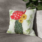 Teapot Cactus. Cushion Cover.