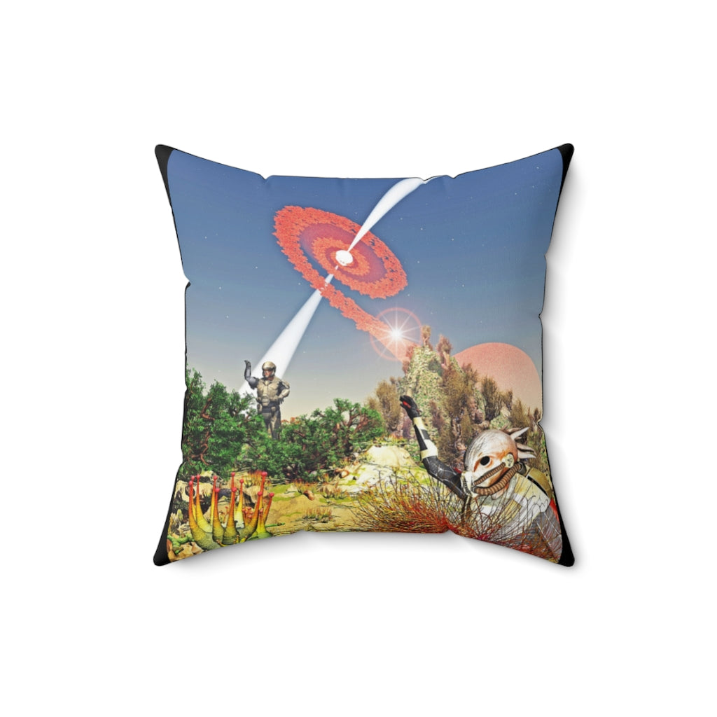 Ditmar (Dick) Jenssen - Alien Encounter Cushion Cover