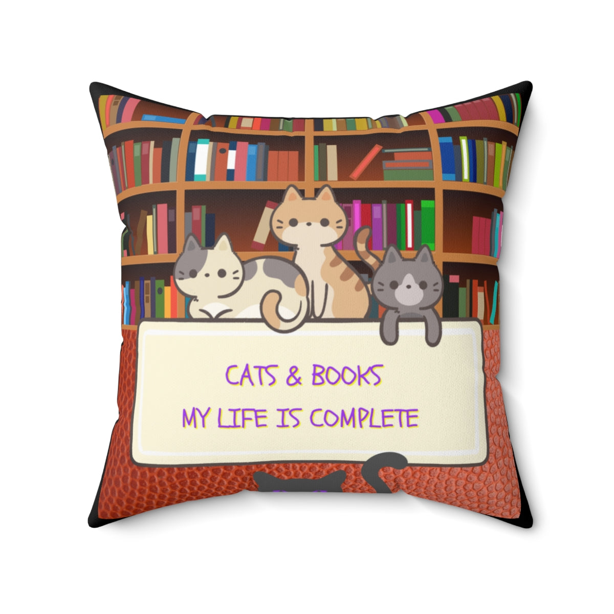 Cats and Books.