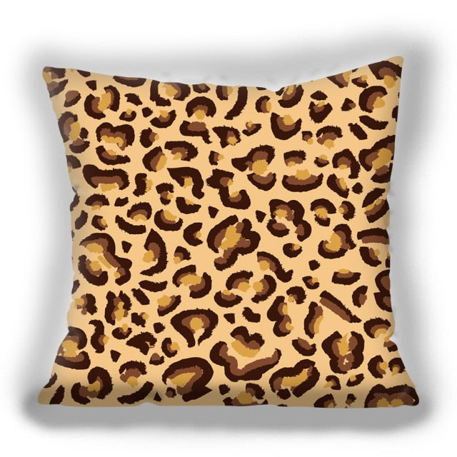 Bold Animal Print Cushion Covers.