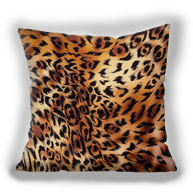 Bold Animal Print Cushion Covers.