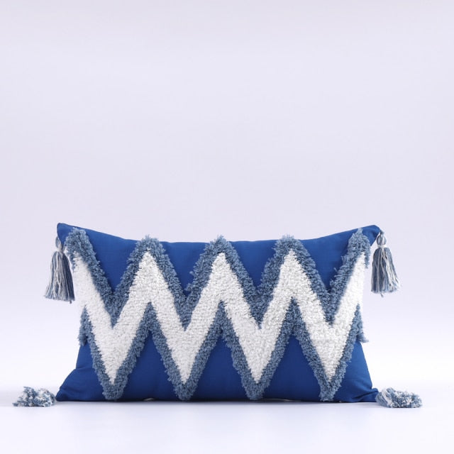 Tufted Tassel Cushion Covers.