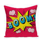 Pop Art Red Shoes Cushion Cover