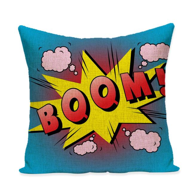 Pop Art Red Shoes Cushion Cover