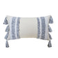 Boho Moroccan Muted Grey & Blue Cushion Covers.