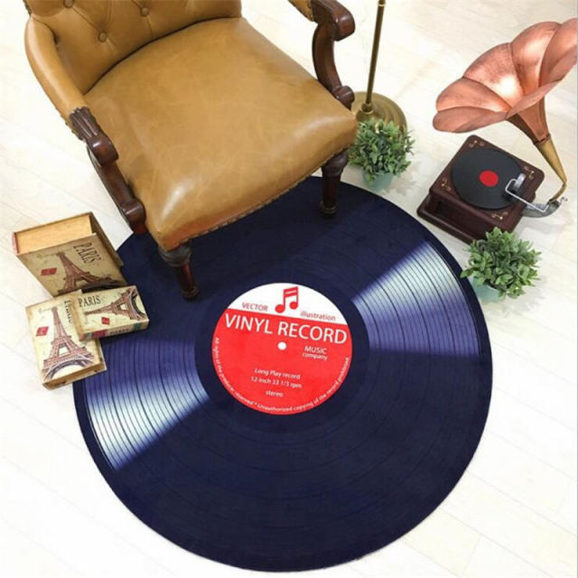 Vinyl Record Rug Collection!