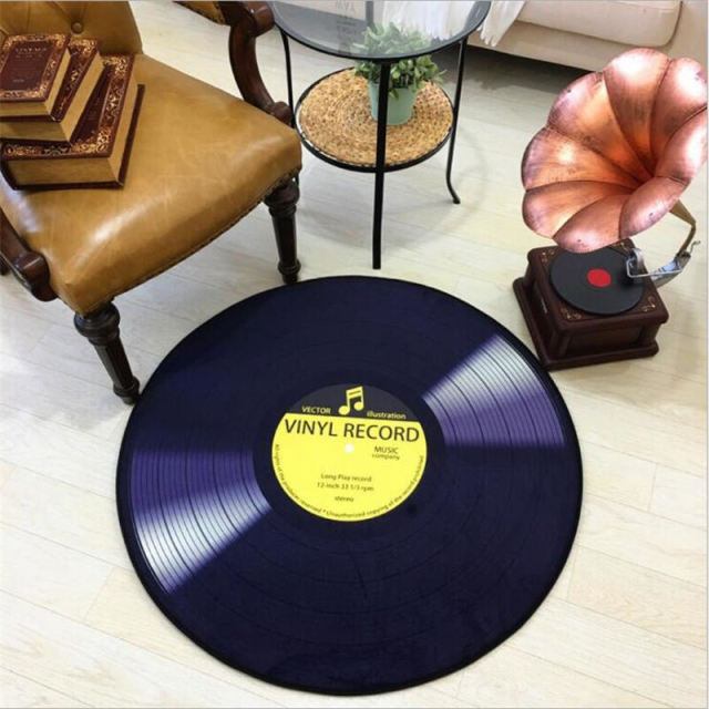 Vinyl Record Rug Collection!