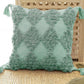 Boho Moroccan Muted Grey & Blue Cushion Covers.