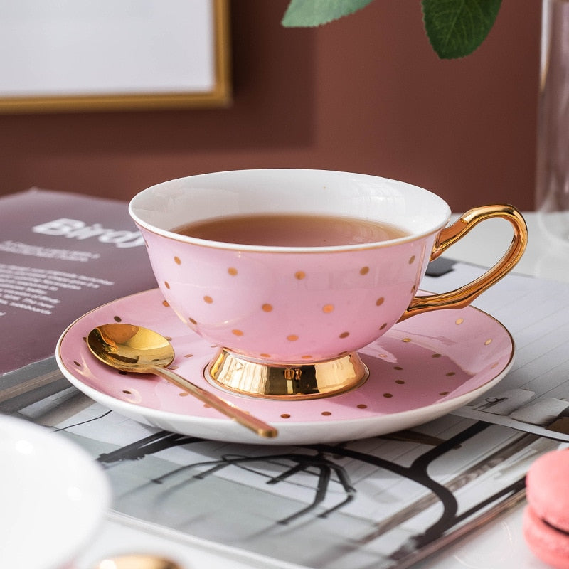 Gift Packed British Bone China Cup and Saucer.