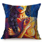 Portrait Pop Art Cushion Covers.