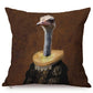 The Distinguished Animals Cushion Cover Series.