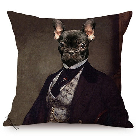The Distinguished Animals Cushion Cover Series.