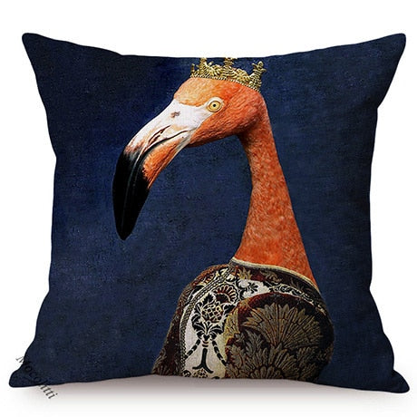 The Distinguished Animals Cushion Cover Series.