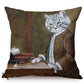 European Royal Cats Cushion Cover Series.