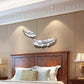 White Feathers Wall Ornament