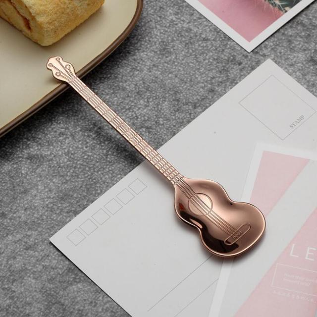 Guitar Shaped Coffee Stirring Spoon