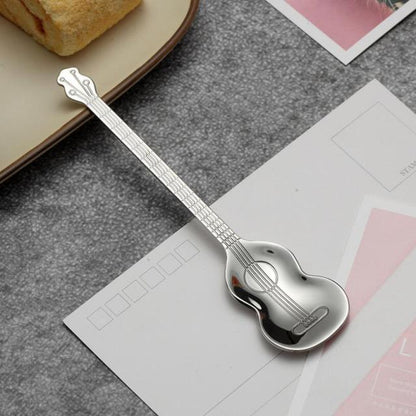 Guitar Shaped Coffee Stirring Spoon