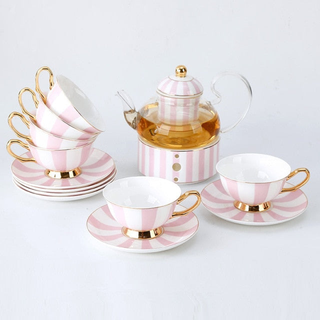 Pretty in Pink British Bone China