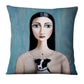 The Painted Girl Cushion Covers.