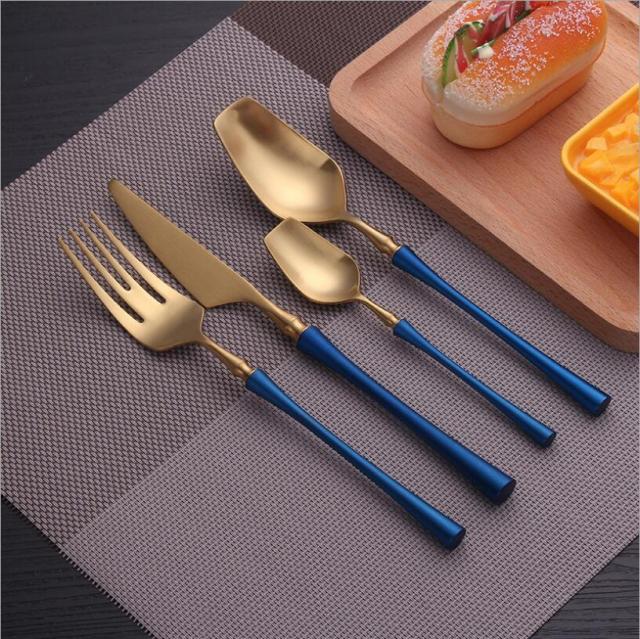 Elegant Four-Piece Cutlery Set.