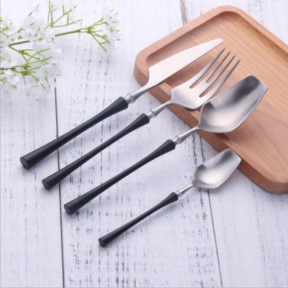 Elegant Four-Piece Cutlery Set.