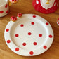 Red Spotted Tea Set