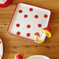 Red Spotted Tea Set
