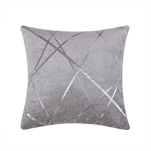 Geometric Jacquard Cushion Covers.