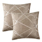 Geometric Jacquard Cushion Covers.